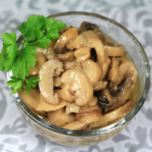 Mary McCormack's Marinated Mushrooms