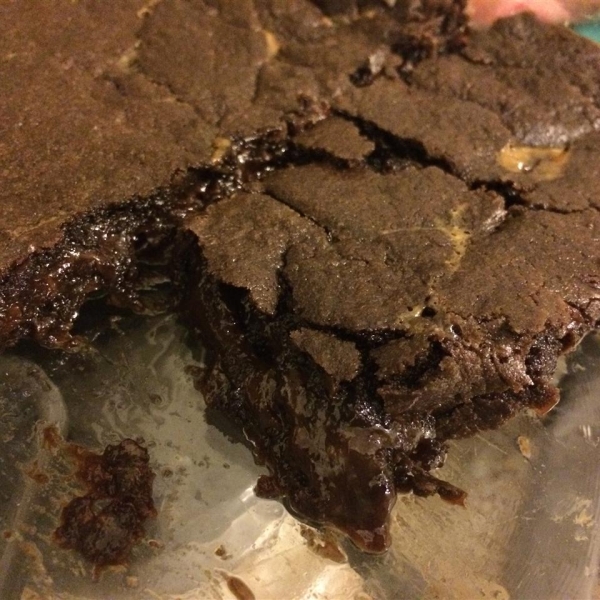 Chocolate Caramel Brownies