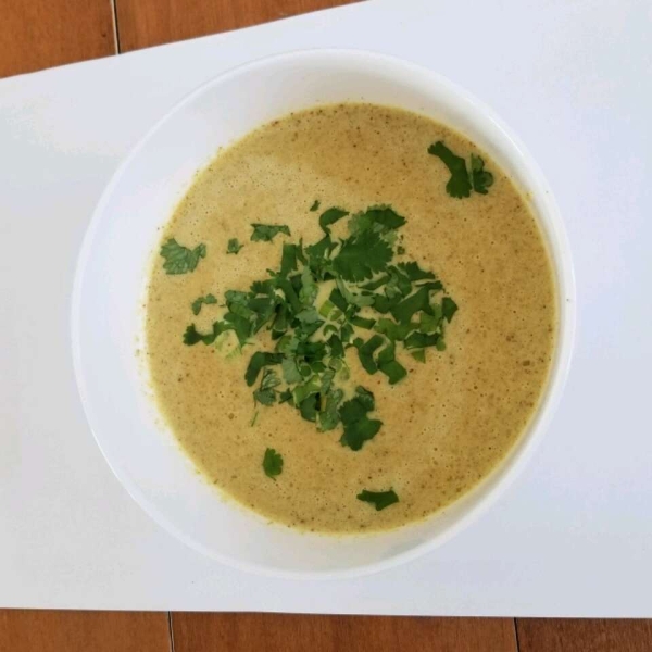 Curried Cream of Cauliflower Soup