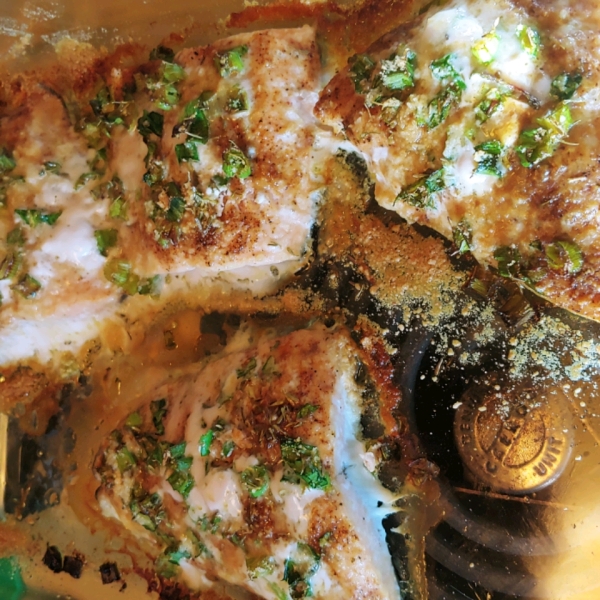 Baked Salmon Steak