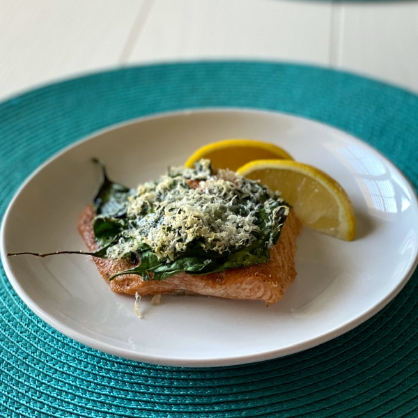 Baked Salmon Steak