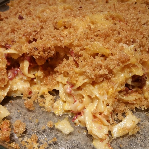 Reuben Casserole with Egg Noodles