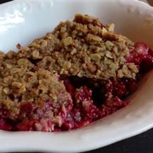 Frozen Berry Crumble