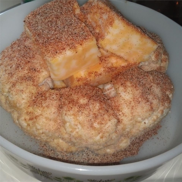 Cheesy Stuffed Cauliflower