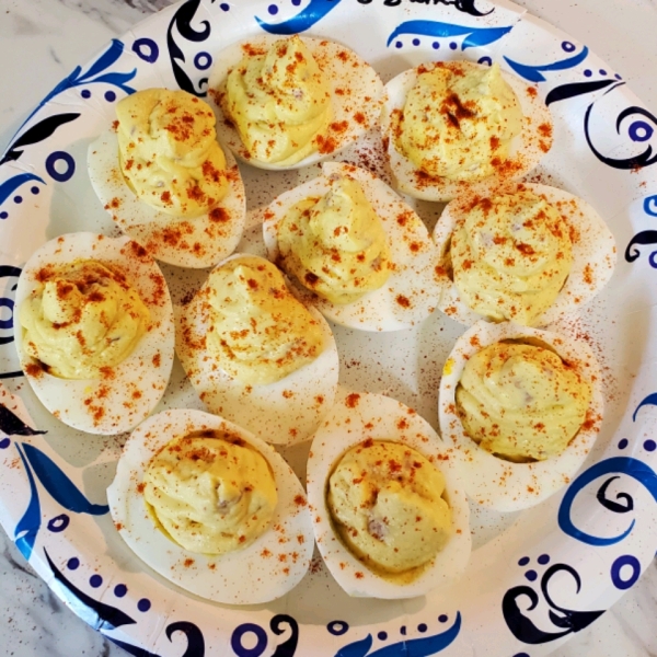 Big Game Deviled Eggs