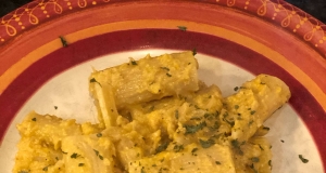 Isa's Butternut Squash Vegan Alfredo Pasta