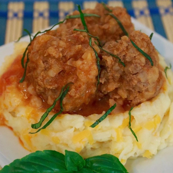 Porcupine Meatballs in Tomato Sauce