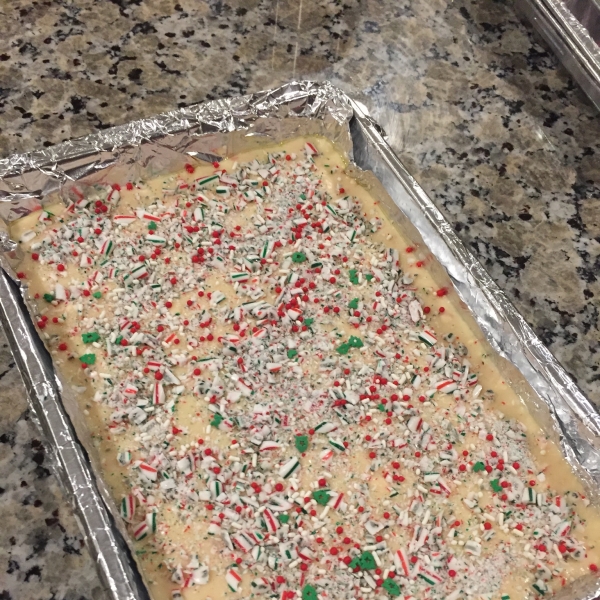 Candy Cane Fudge