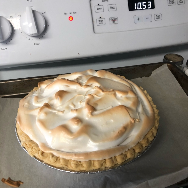 Mom's Chocolate Meringue Pie