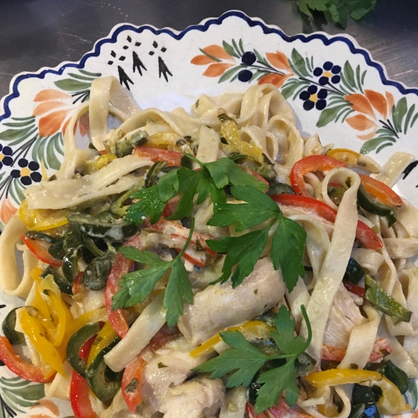 Chicken Tequila Fettuccini