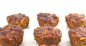 Meatloaf Muffins with BBQ Sauce