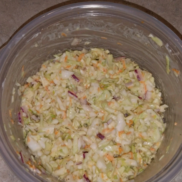 Traditional Creamy Coleslaw