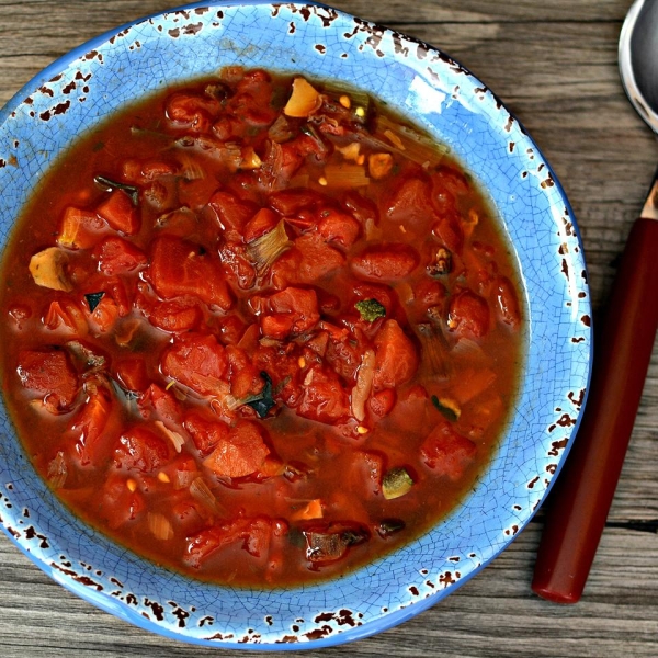 Ryan's Quick Tomato Vegetable Soup