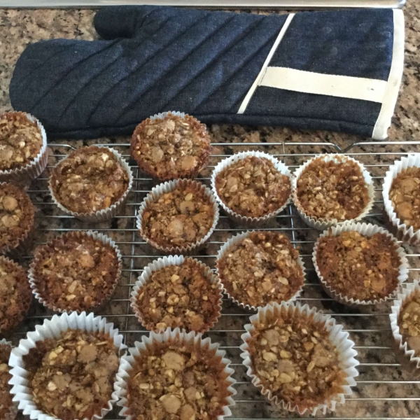 Gluten-Free Cherry Cobbler Muffins