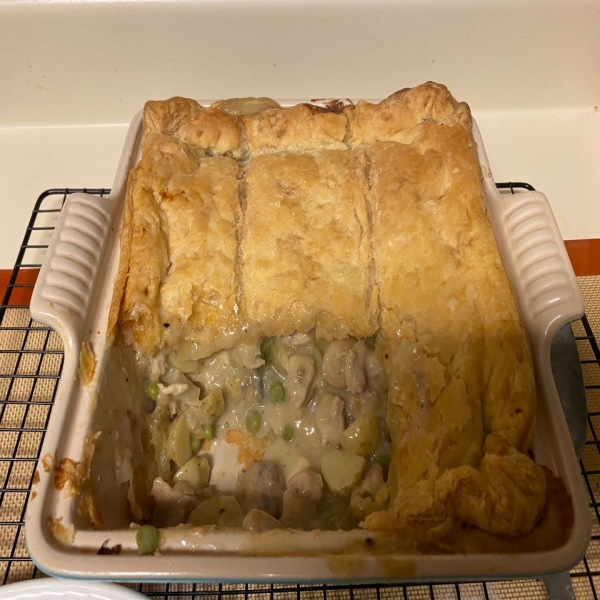 Puff Pastry Chicken Pot Pie