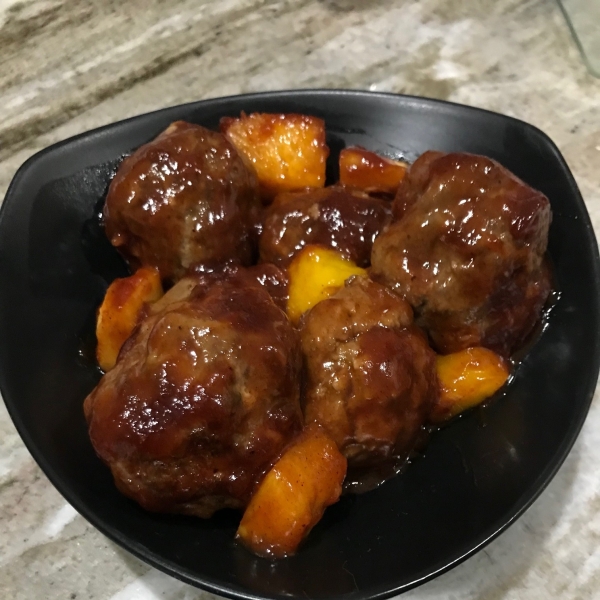 Tropical BBQ Meatballs