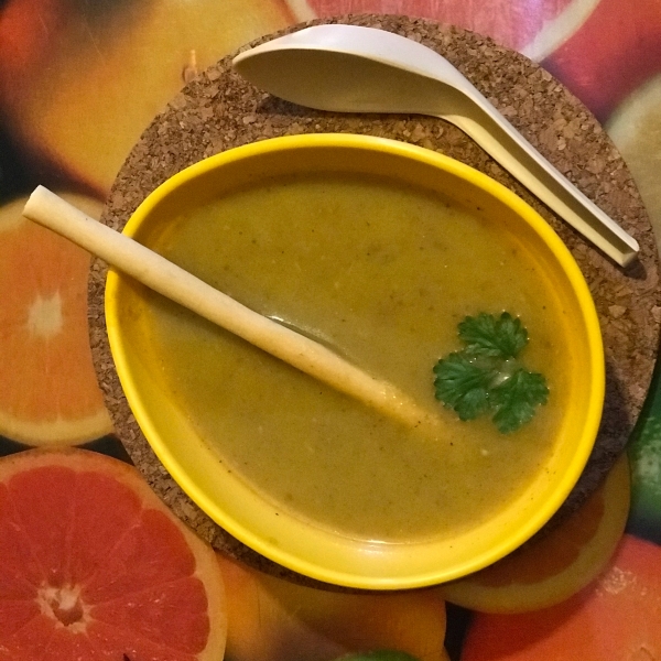 Spicy Pumpkin and Sweet Potato Soup