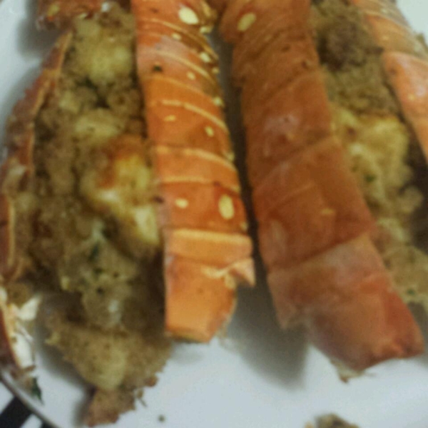 Easy Baked Stuffed Lobster Tails