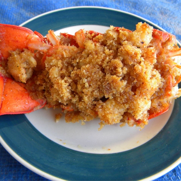 Easy Baked Stuffed Lobster Tails