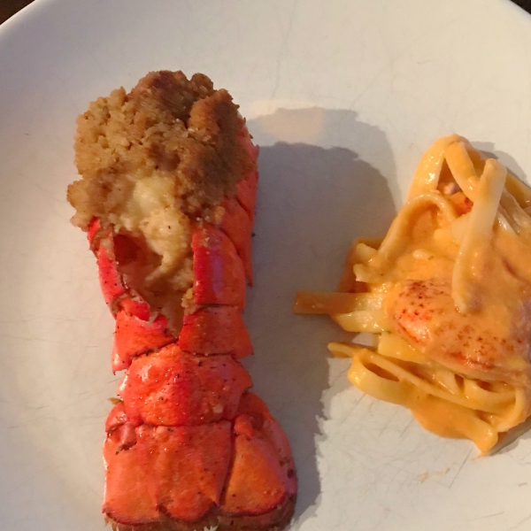 Easy Baked Stuffed Lobster Tails