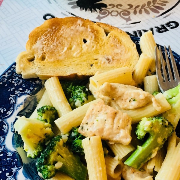 Ziti Chicken and Broccoli