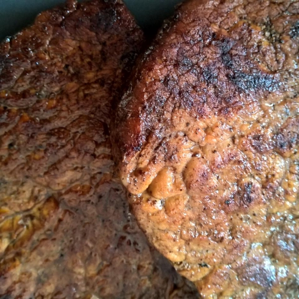 Great Garlic Beer Steaks