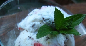 Simple Mint Chocolate Chip Strawberry Ice Cream