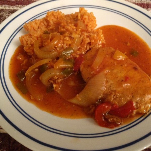 Saucy Slow Cooker Pork Chops