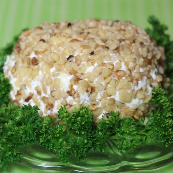 Pineapple and Cream Cheese Ball