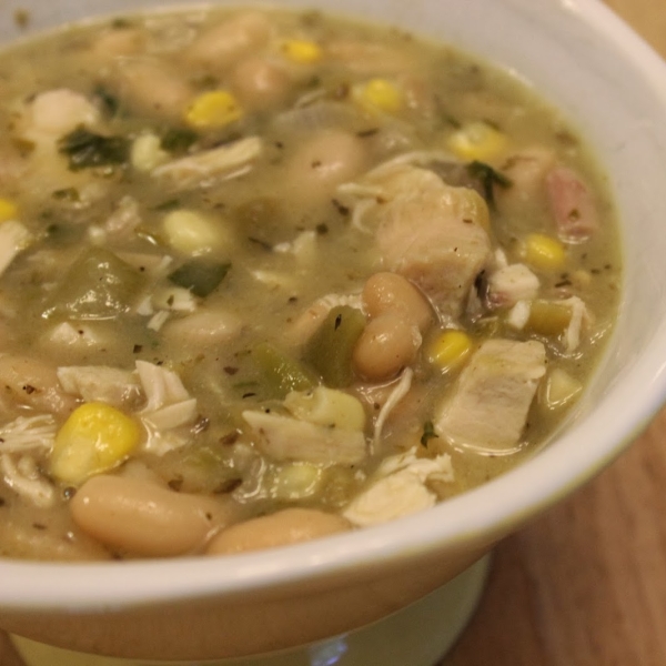 Simple White Chicken Chili