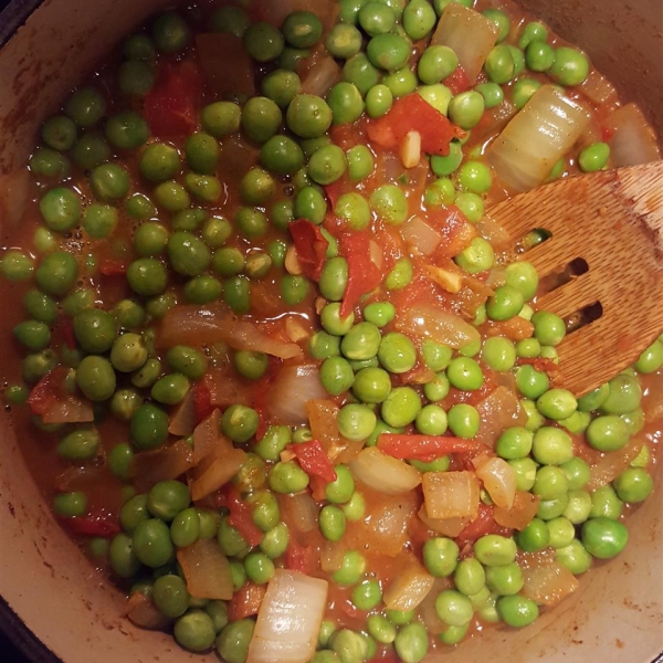 Curried Peas
