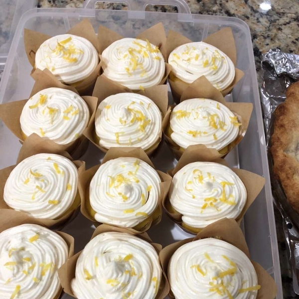 Lemon-Filled Cupcakes