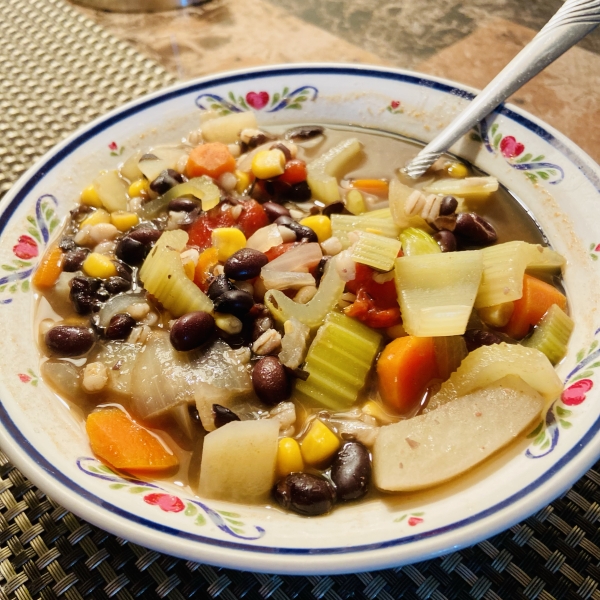 Vegan Black Bean Soup