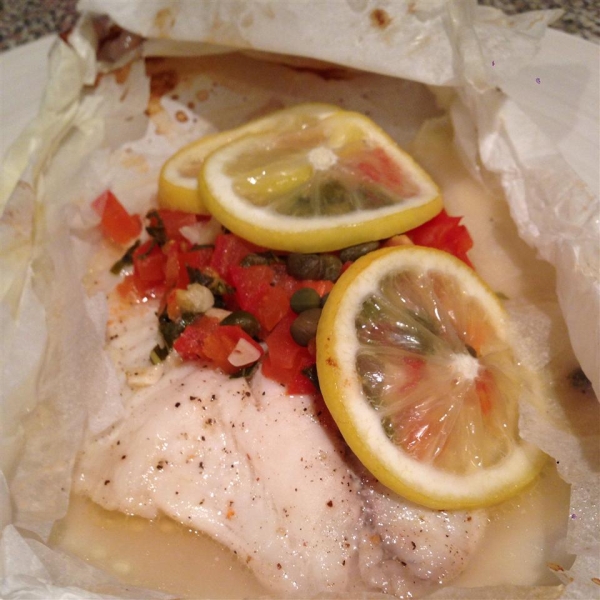 Tilapia en Papillote (Tilapia in Parchment)