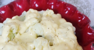 Easy Creamed Cauliflower