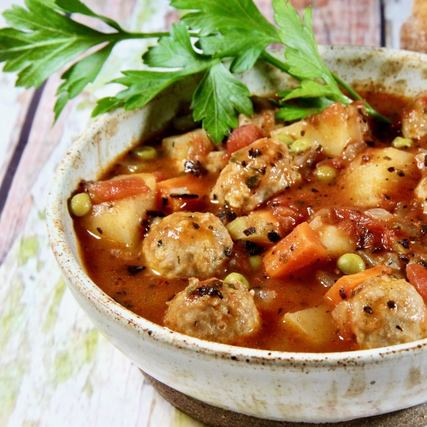 Turkey Meatball Stew