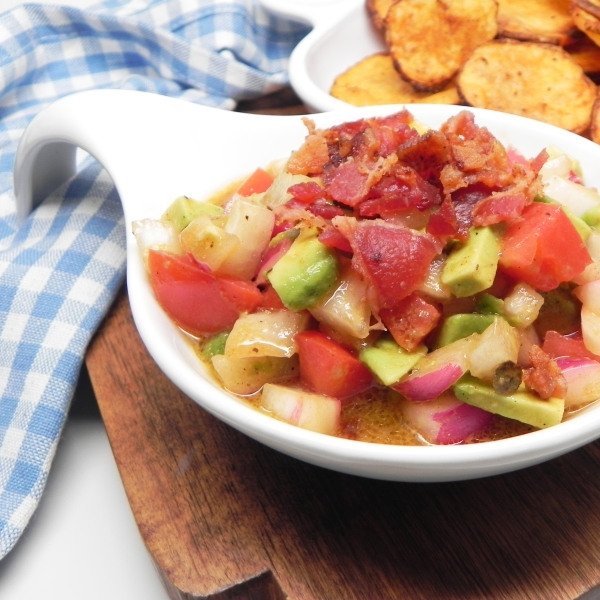 Bacon, Avocado, and Tomato Salad