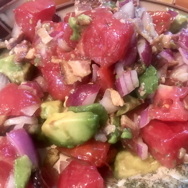 Bacon, Avocado, and Tomato Salad