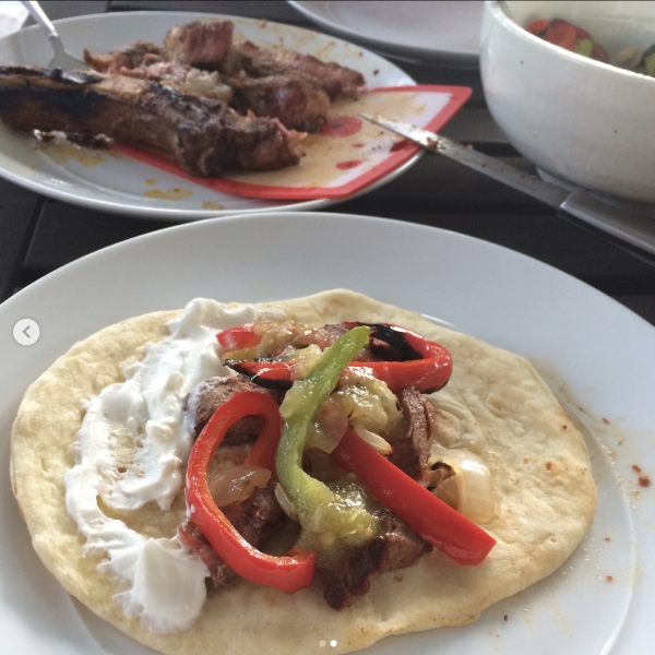 Grilled Beef Fajitas
