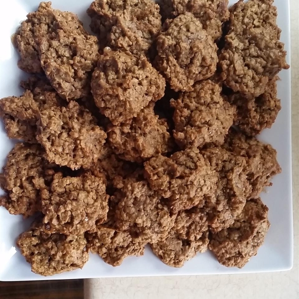 Persimmon Oatmeal Cookies