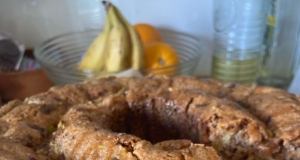 Apple Cake with Caramel Glaze