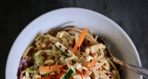 Gluten-Free Spicy Sesame-Peanut Noodles
