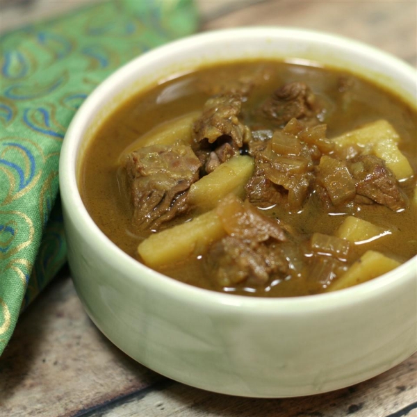 Curry Beef Soup