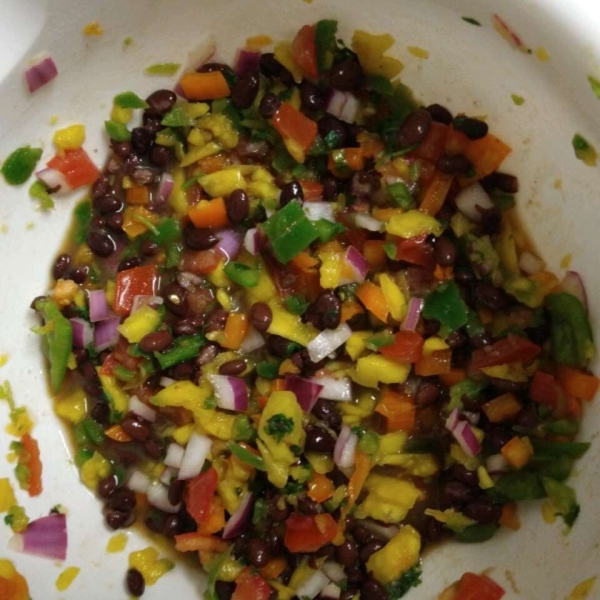 Black Bean Mango Salsa