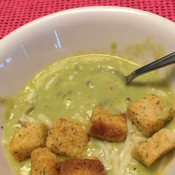 Garlic Asparagus Soup