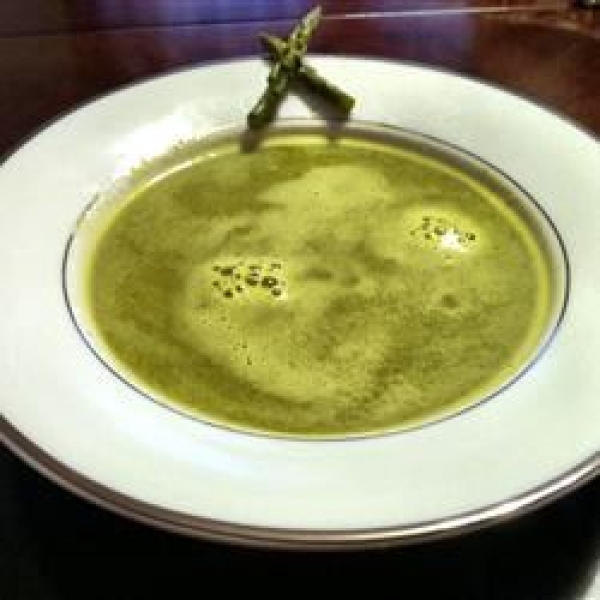 Garlic Asparagus Soup