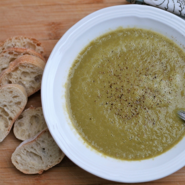 Garlic Asparagus Soup