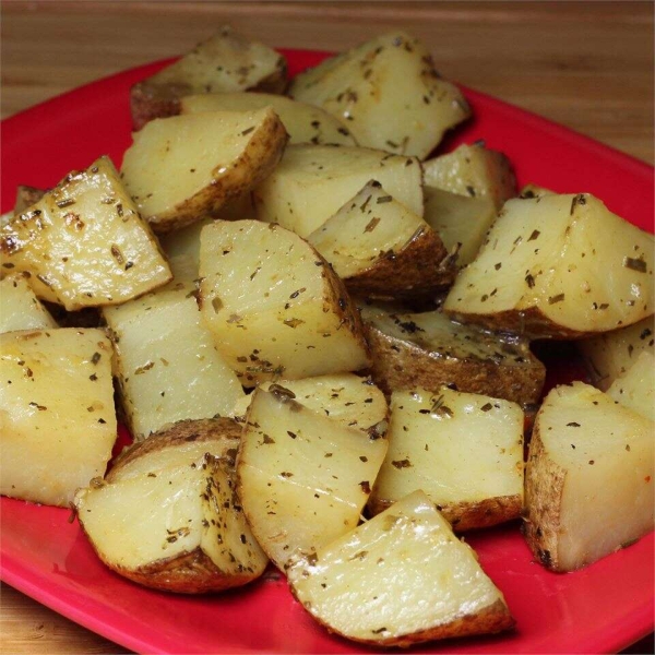 Oven-Roasted Greek Potatoes