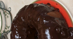 Homemade Dark Chocolate Glaze