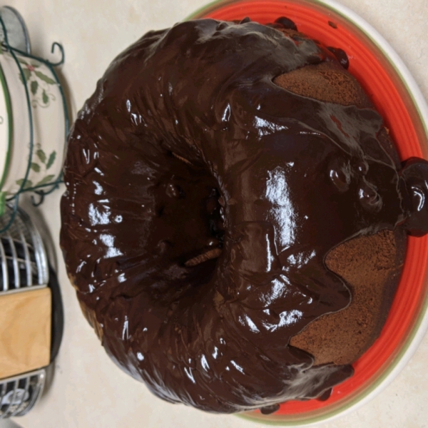 Homemade Dark Chocolate Glaze